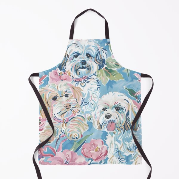 Item preview, Grandmillennial terriers designed and sold by SophieClimaArt.
