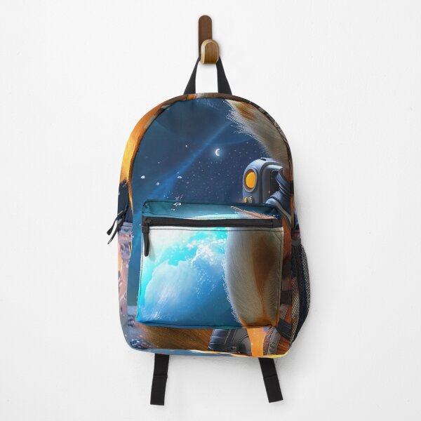 Item preview, Adorable Fox Astronaut in Space Suit Exploring Foreign Planet designed and sold by Mullet Monkey.