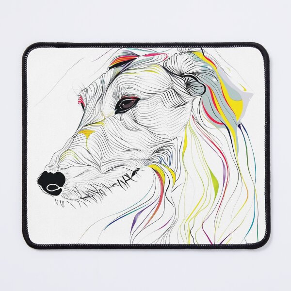 Item preview, Colorful Deerhound designed and sold by aghnadarragh.