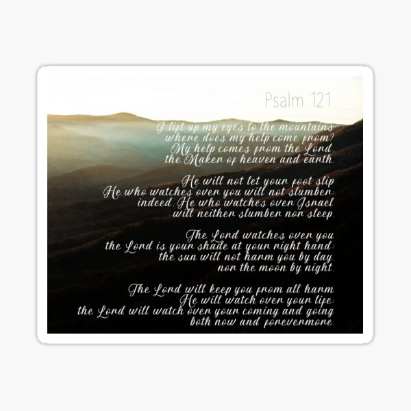Item preview, Psalm 121 designed and sold by Andrea Anderegg Arts.