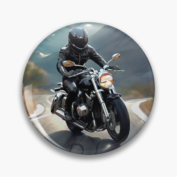 Item preview, Motorcycle black road trip  designed and sold by ProzixART.