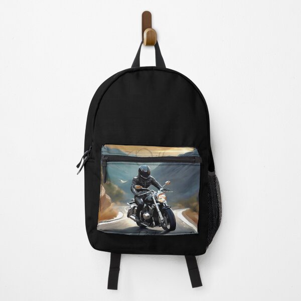 Item preview, Motorcycle black road trip  designed and sold by ProzixART.