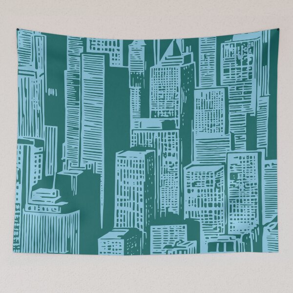 Item preview, Skyscrapers designed and sold by tonymagnerart.