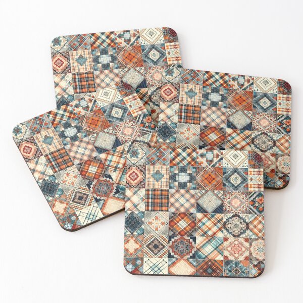 Item preview, Patchwork pattern collection.  designed and sold by ShazellArt.