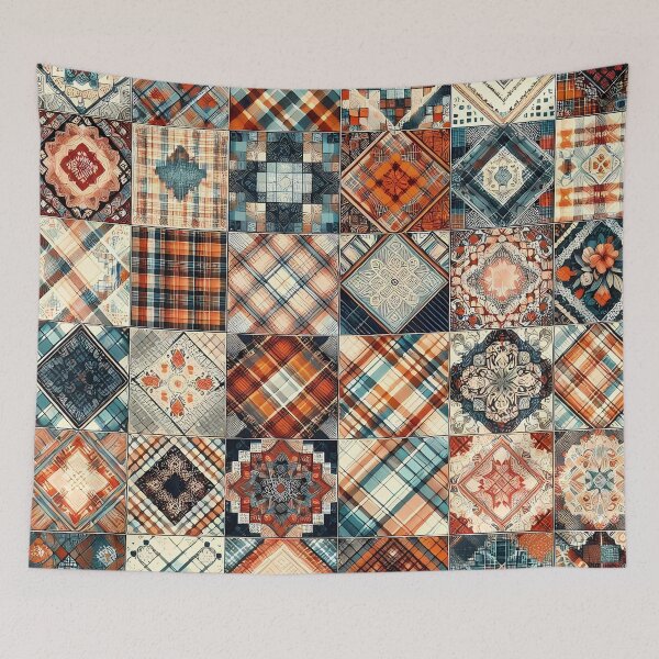 Item preview, Patchwork pattern collection. designed and sold by ShazellArt.