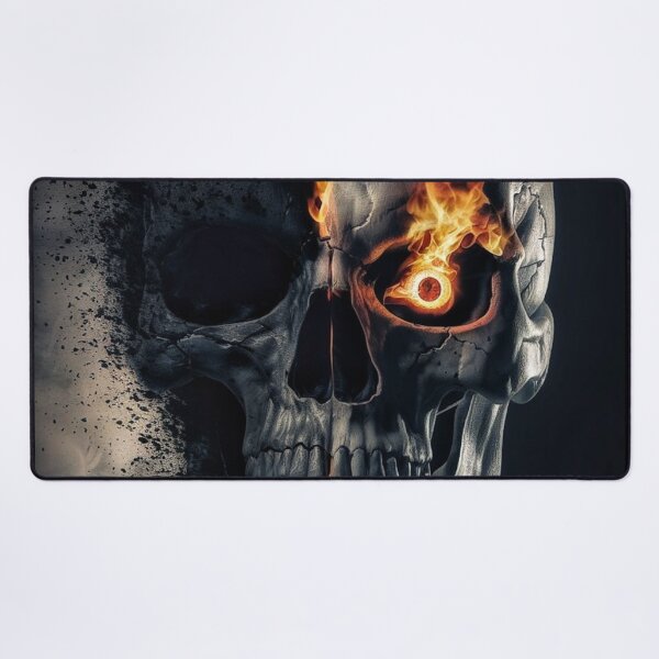 Item preview, half a skull designed and sold by KolorowySwiata.