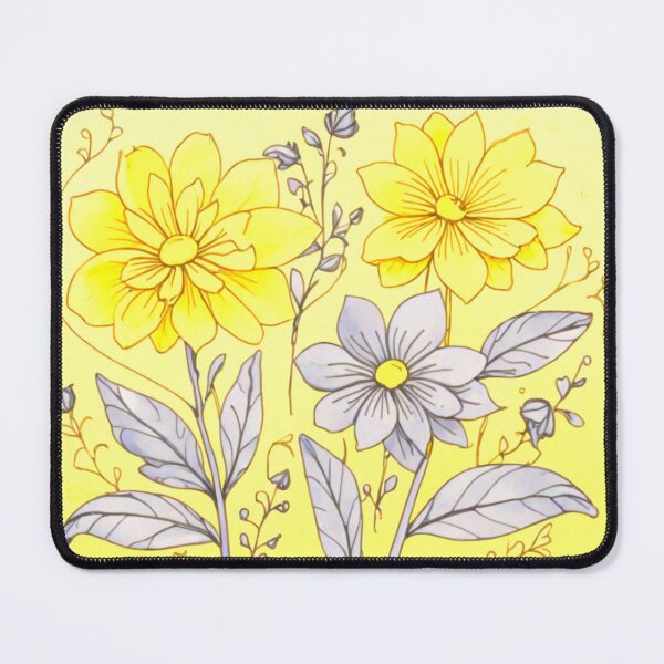 Item preview, Yellow and white flowers designed and sold by Flowersonstuff.