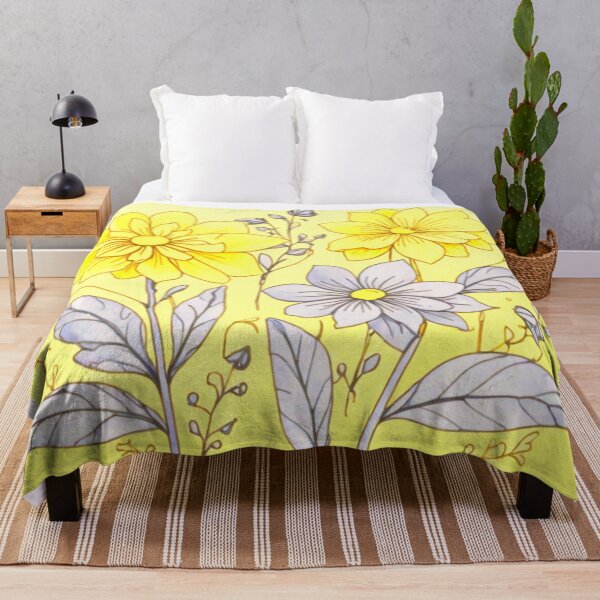 Item preview, Yellow and white flowers designed and sold by Flowersonstuff.