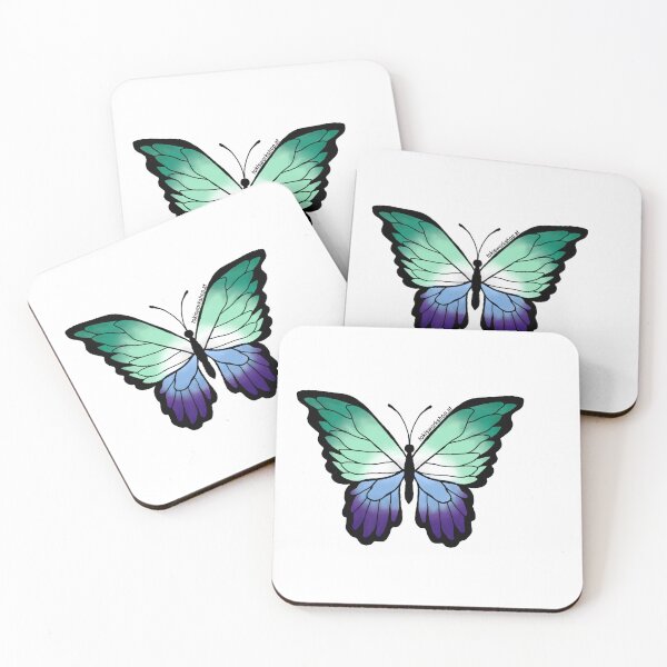 Item preview, Gay Pride Butterfly designed and sold by Toki's Workshop.