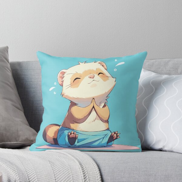 Item preview, Ferret grateful for a yoga session designed and sold by etherElric.