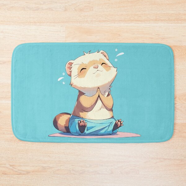 Item preview, Ferret grateful for a yoga session designed and sold by etherElric.