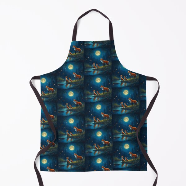 Item preview, Foxes in night designed and sold by Shazzi shop.