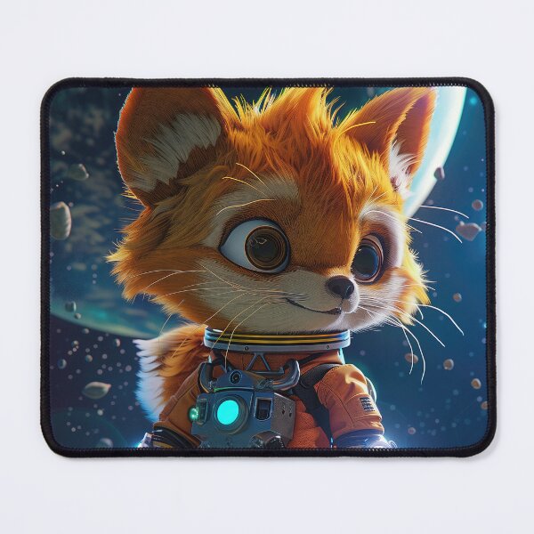 Item preview, Confident Fox Astronaut Adventurer in Outer Space designed and sold by Mullet Monkey.