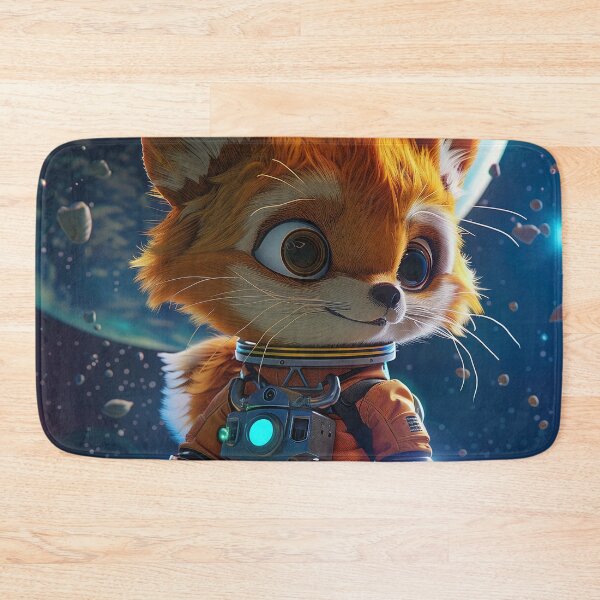 Item preview, Confident Fox Astronaut Adventurer in Outer Space designed and sold by Mullet Monkey.