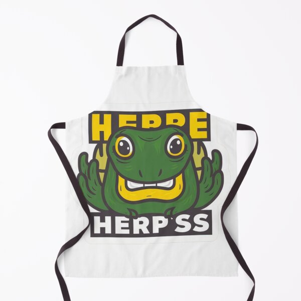 Item preview, Herps funny cute sticker designed and sold by HelloWoord.
