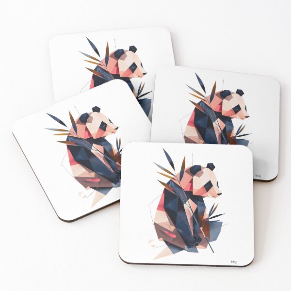 Item preview, Panda Perspective: Cubist Charms designed and sold by Moisky Art.
