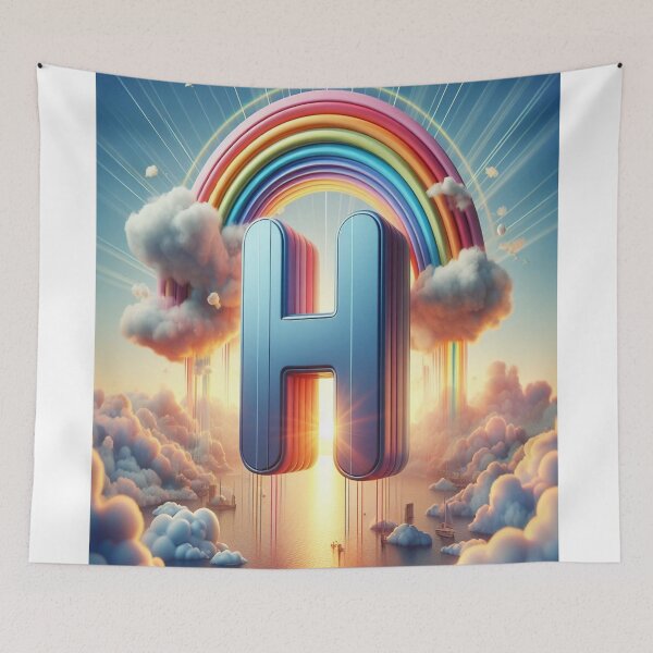 Item preview, letter H with new Design  designed and sold by HossamEssam.