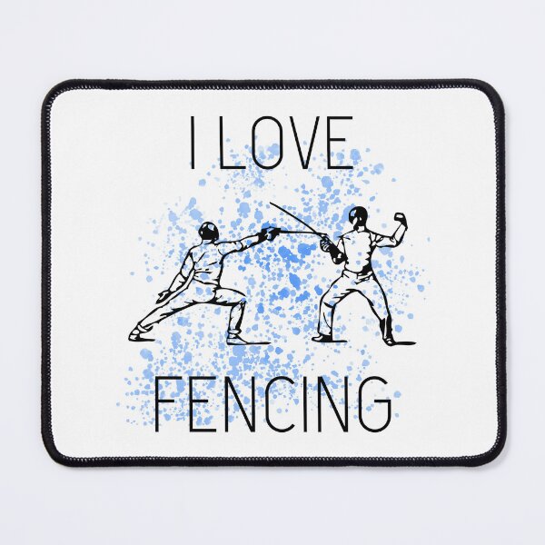 Item preview, I love fencing designed and sold by BoarArt.