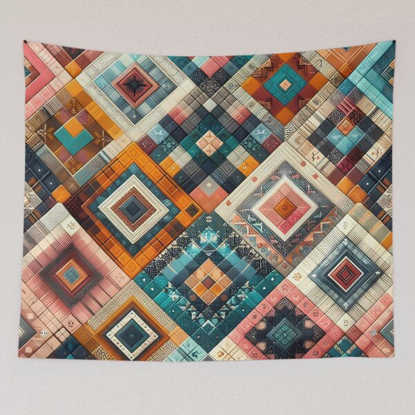 Item preview, Patchwork pattern collection. designed and sold by ShazellArt.