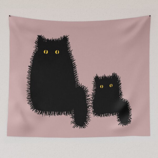 Item preview, black cats designed and sold by zzzozzo.