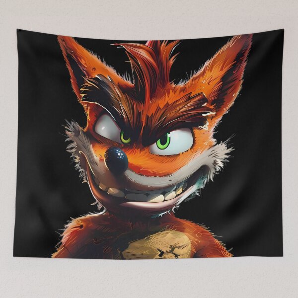 Item preview, “Tawny Look: Profile of a Mysterious Fox” designed and sold by Art-Vortex-fr.