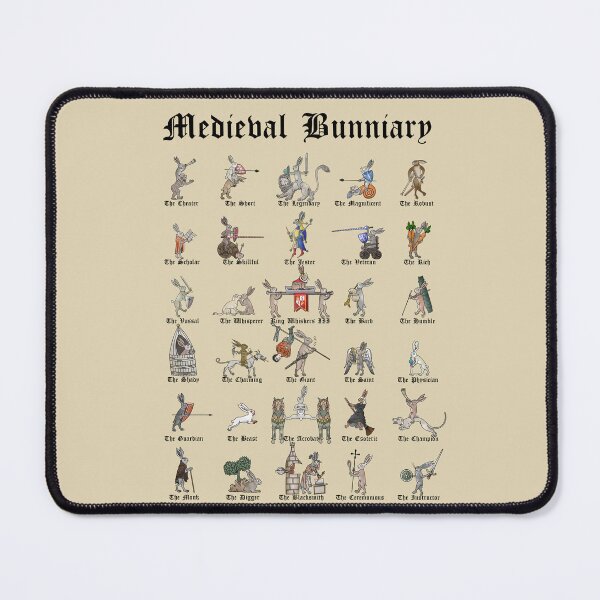 Item preview, Complete Medieval Bunniary (English) designed and sold by MargiKnights.