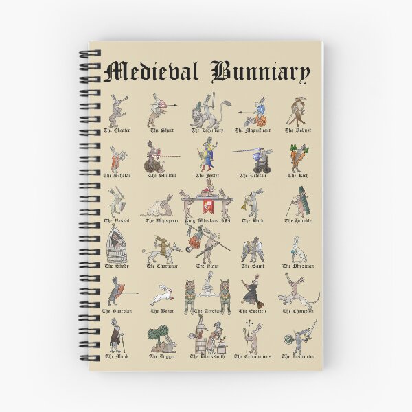 Item preview, Complete Medieval Bunniary (English) designed and sold by MargiKnights.
