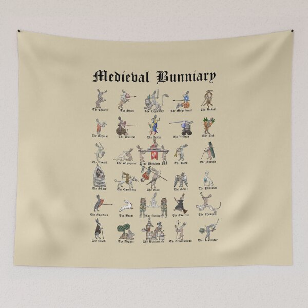 Item preview, Complete Medieval Bunniary (English) designed and sold by MargiKnights.