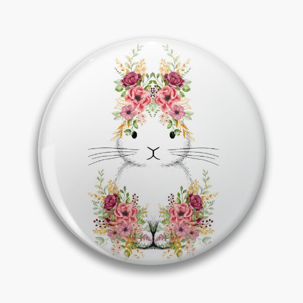 Item preview, Women Easter Cute Floral Bunny Funny Ester Egg Rabbit Lover Gift designed and sold by JUSTBEELEGANT.