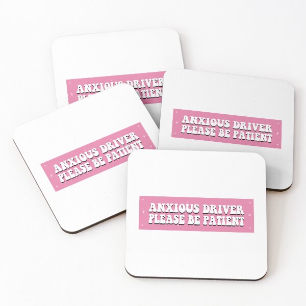 Item preview, Anxious Driver Bumper designed and sold by BUMPER-STICKERS.
