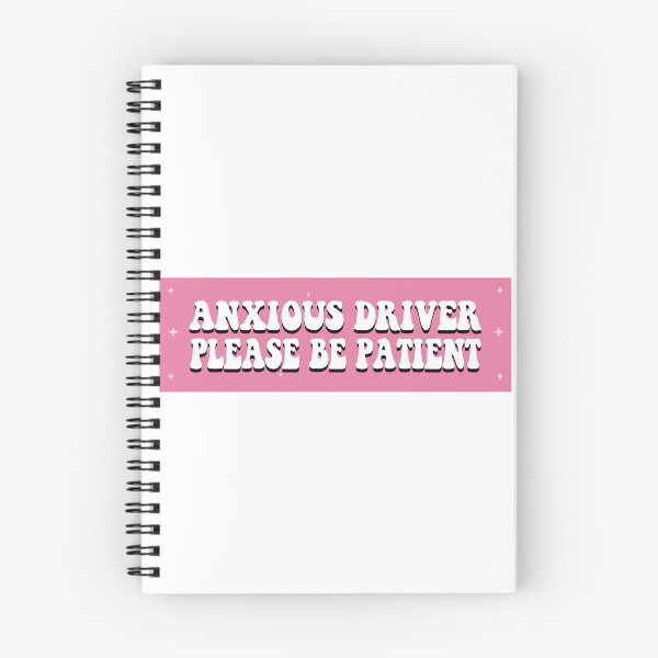 Item preview, Anxious Driver Bumper designed and sold by BUMPER-STICKERS.