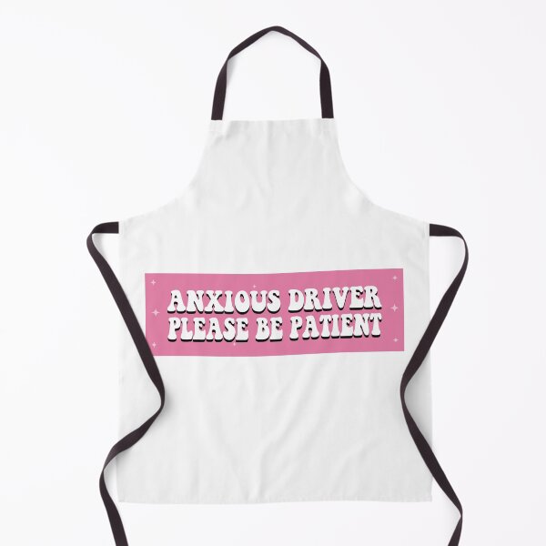 Item preview, Anxious Driver Bumper designed and sold by BUMPER-STICKERS.