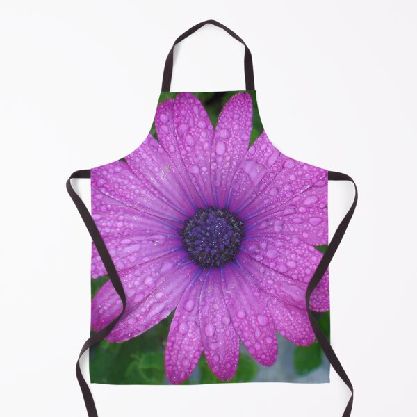 Item preview, Purple African Daisy with Raindrops designed and sold by taiche.