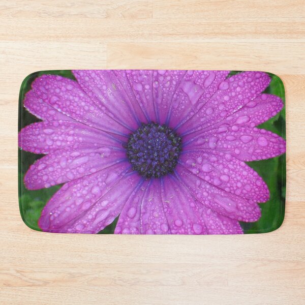 Item preview, Purple African Daisy with Raindrops designed and sold by taiche.