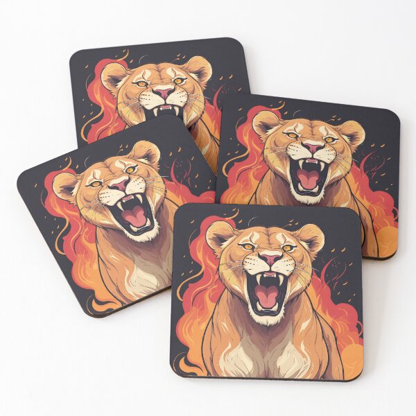 Item preview,  Roaring Lioness designed and sold by WildlifeInc.