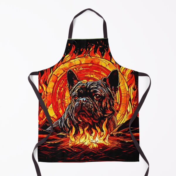 Item preview, Badaist Fiery Dog Art designed and sold by Health And Fitness Posts e-Store.