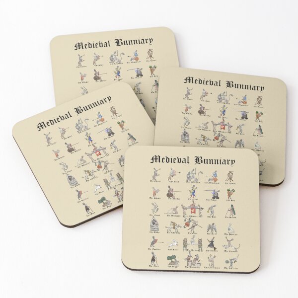 Item preview, Complete Medieval Bunniary (English) designed and sold by MargiKnights.