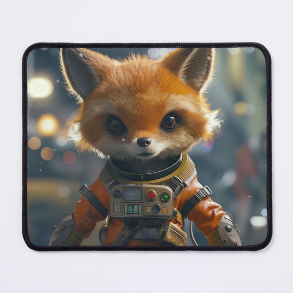 Item preview, Cute Astronaut Fox Adventurer Exploring Space Station designed and sold by Mullet Monkey.