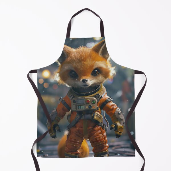 Item preview, Cute Astronaut Fox Adventurer Exploring Space Station designed and sold by Mullet Monkey.