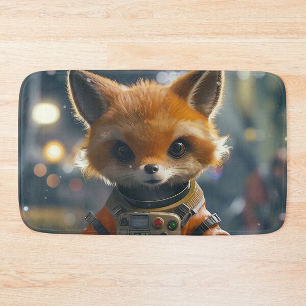 Item preview, Cute Astronaut Fox Adventurer Exploring Space Station designed and sold by Mullet Monkey.