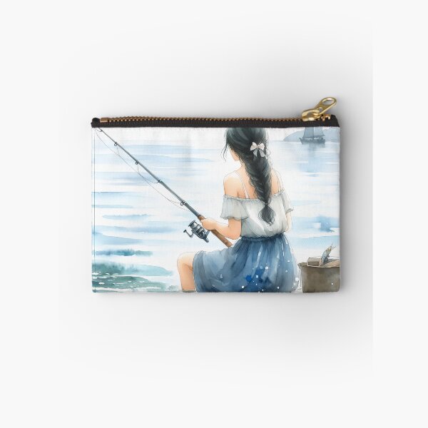 Item preview, Someone fishing alone in the middle of the sea designed and sold by ArtZone1987.