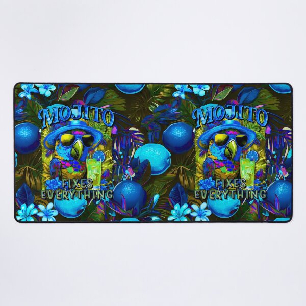 Item preview, Mojito Fixes Everything Tropical Parrot Cocktail designed and sold by MindWave THC.