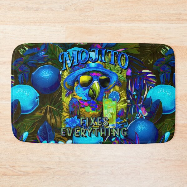 Item preview, Mojito Fixes Everything Tropical Parrot Cocktail designed and sold by MindWave THC.