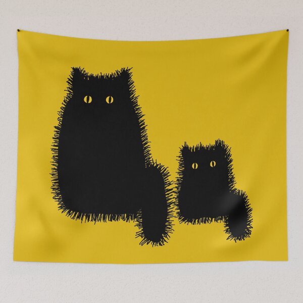 Item preview, black cats designed and sold by zzzozzo.