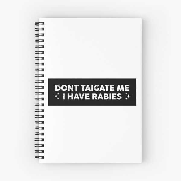 Item preview, Don't Tailgate Me I Have Rabies - funny bumper designed and sold by BUMPER-STICKERS.