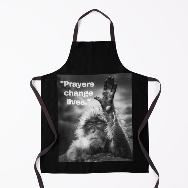 Item preview, MONKEY PRAYERS CHANGE LIVES  designed and sold by SevilleArt.