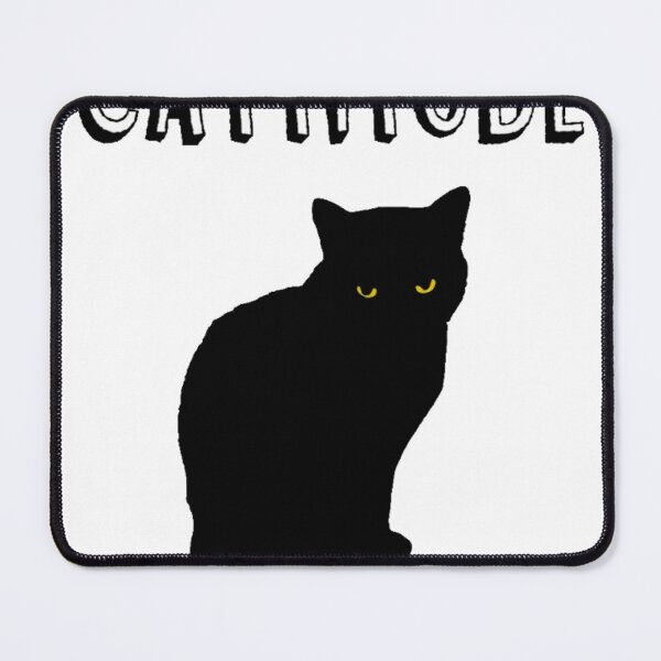 Item preview, Luna the Black Cat - Cattitude! designed and sold by Oqueartecura.