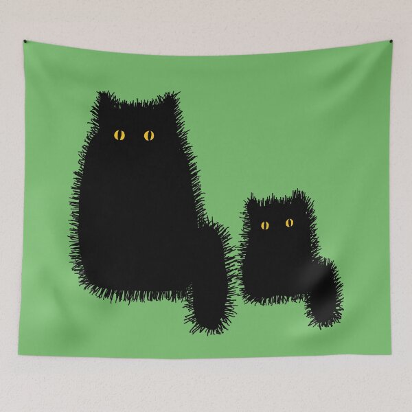 Item preview, black cats designed and sold by zzzozzo.