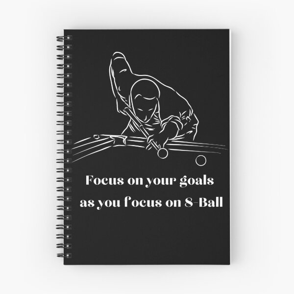 Item preview, Funny-Vintage-Focus on your goals  as you focus on 8-Ball-billiards t-shirts pool-t-shirts- designed and sold by Nicetyshop.