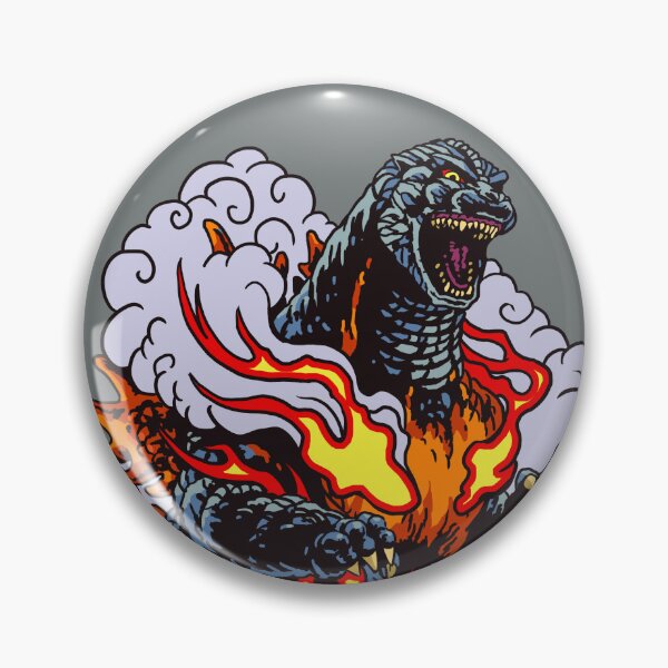Item preview, Burning Godzilla designed and sold by SerhiyKrykun.